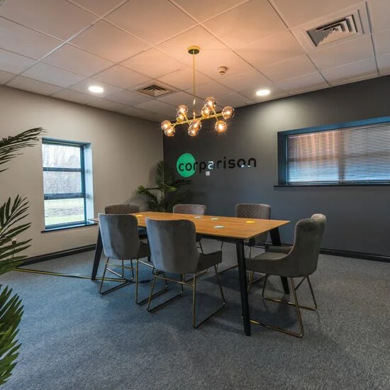 Corparison's Exeter office space